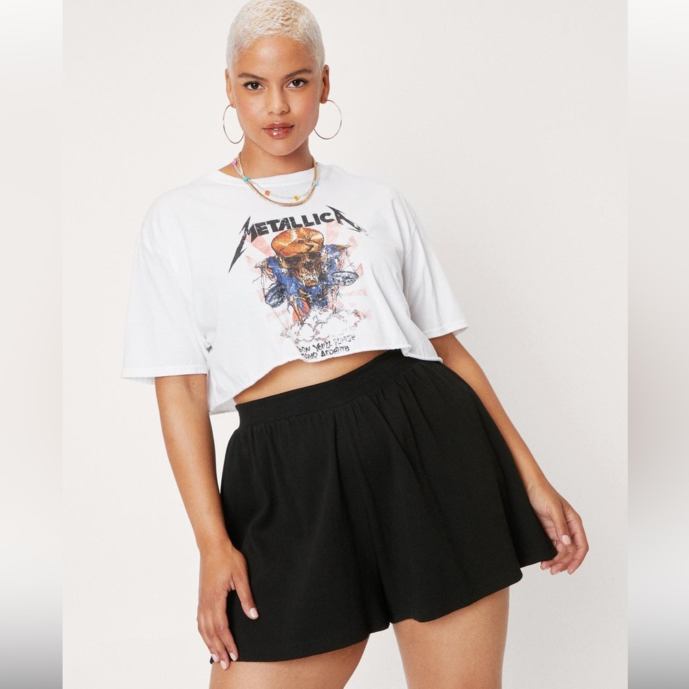 Nasty Gal Women’s Ribbed Jersey Shorts